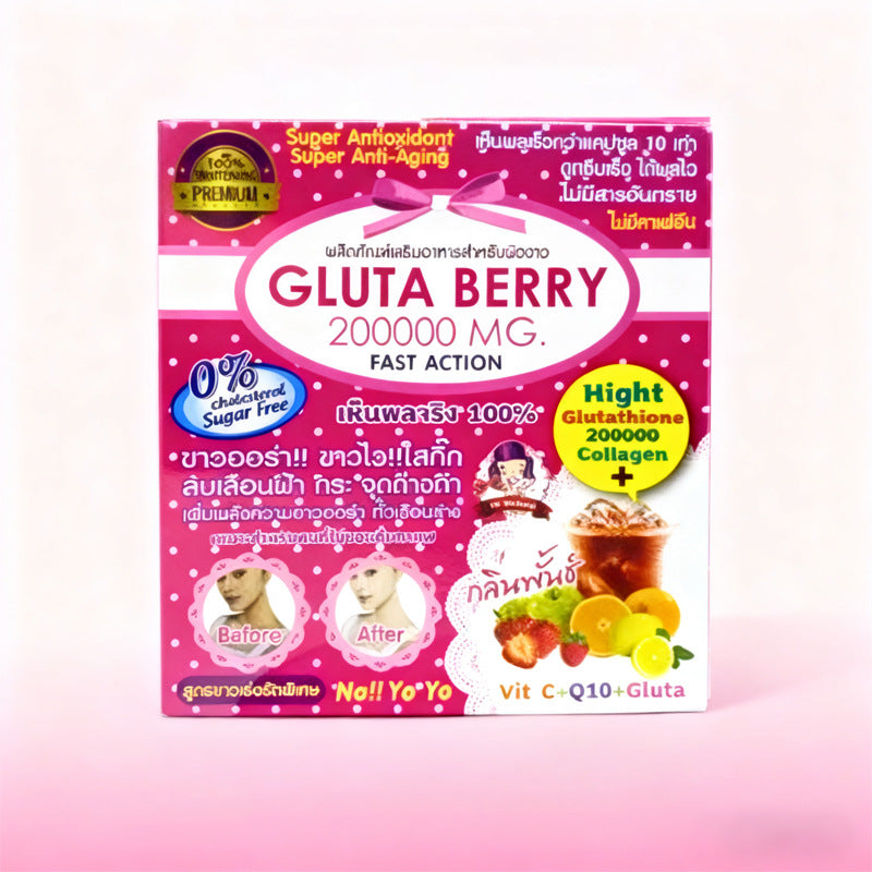 Glutathione Collagen Powder Strawberry Flavor