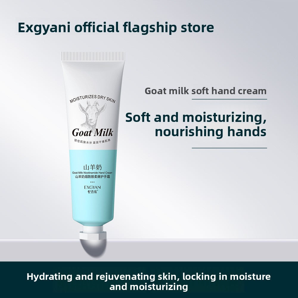 Goat Milk Nicotinamide Moisturizing Hand Cream