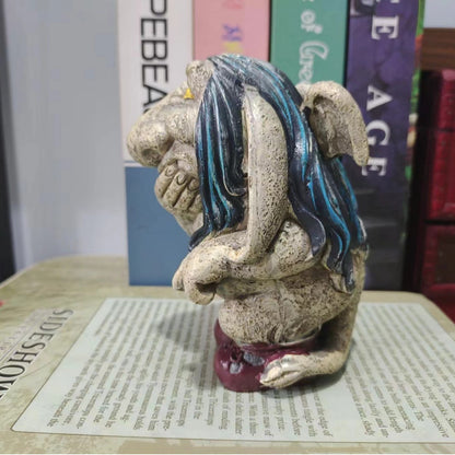 Goblin troll statue