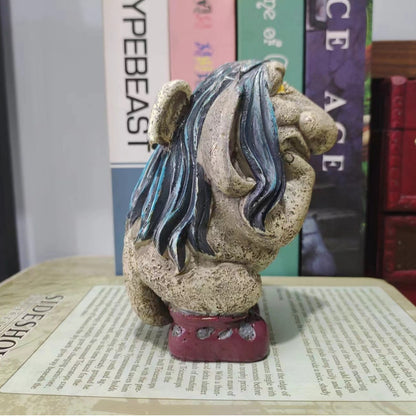 Goblin troll statue