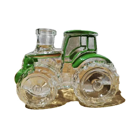 Godzilla Tractor Whiskey Glass Decanter