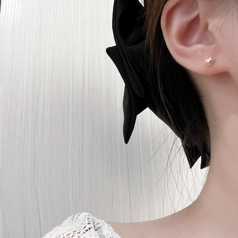 Gold earrings
