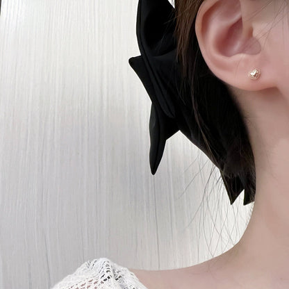 Gold earrings