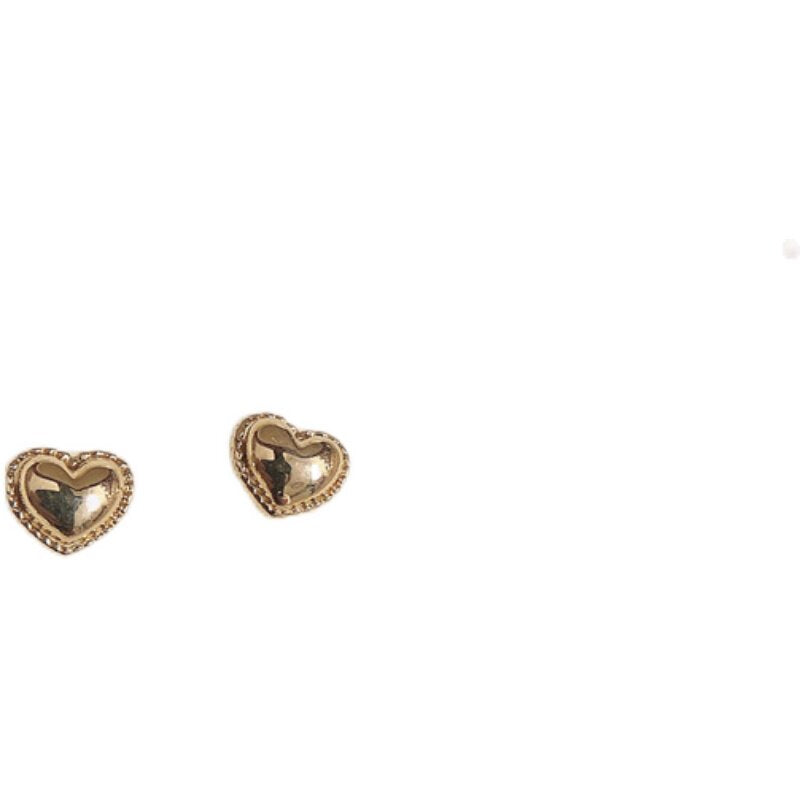 Gold earrings