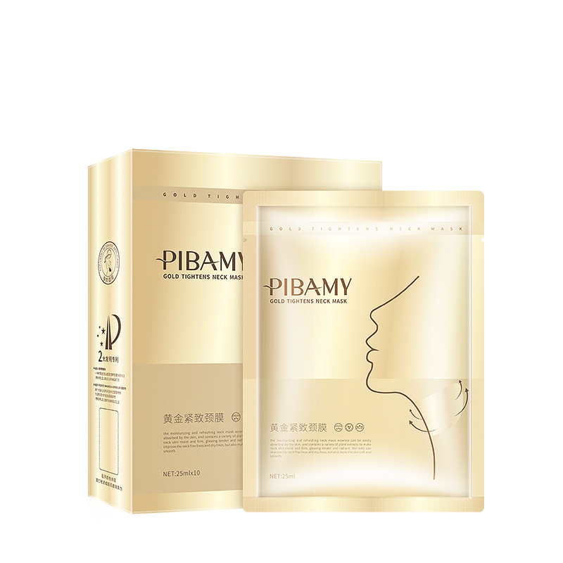 Gold Firming Neck Mask Hydrating Anti Wrinkle
