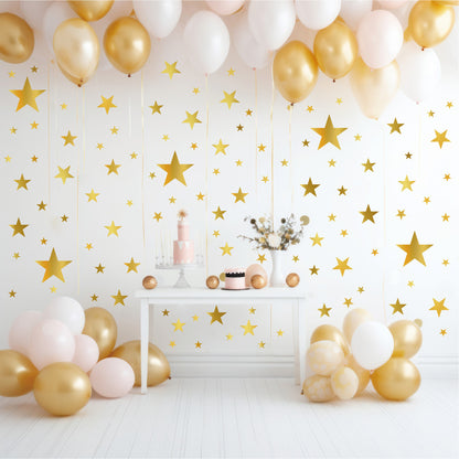 Gold Foil Star Wall Decal