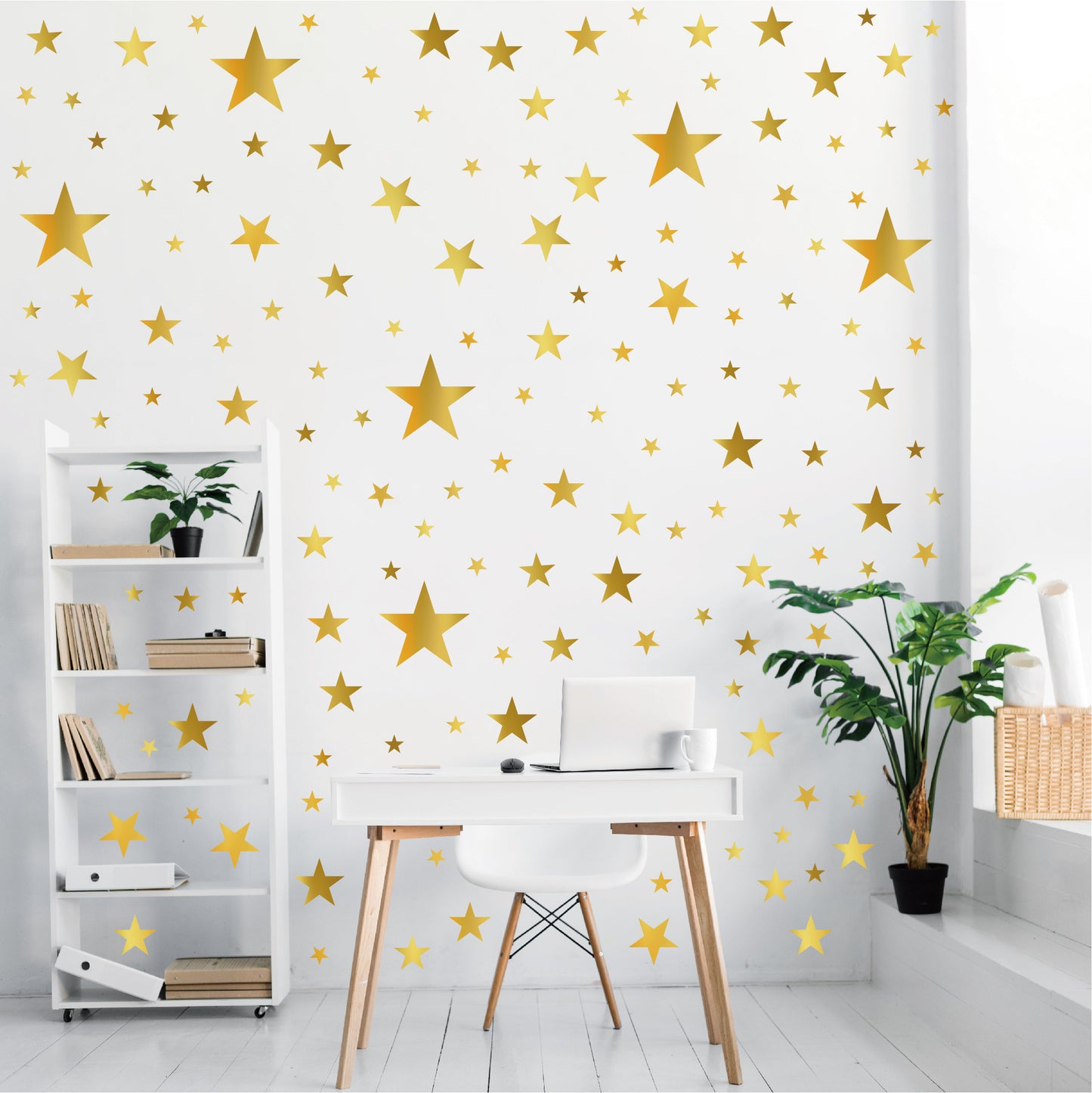 Gold Foil Star Wall Decal