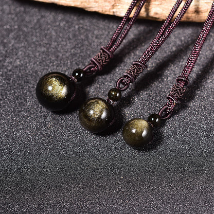 Gold Friday Stone Necklace