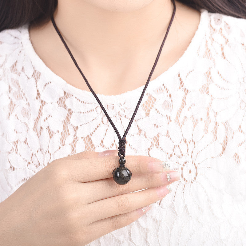 Gold Friday Stone Necklace
