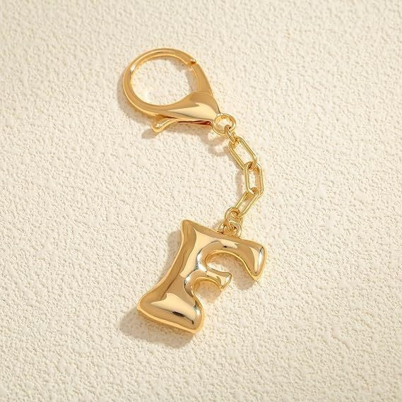 Gold Keychain Pendant