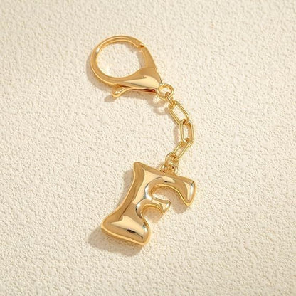 Gold Keychain Pendant