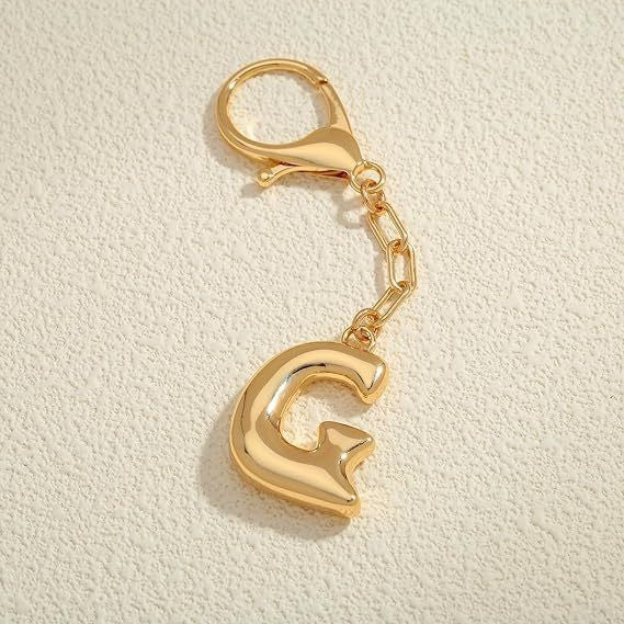 Gold Keychain Pendant