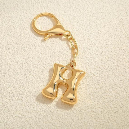 Gold Keychain Pendant