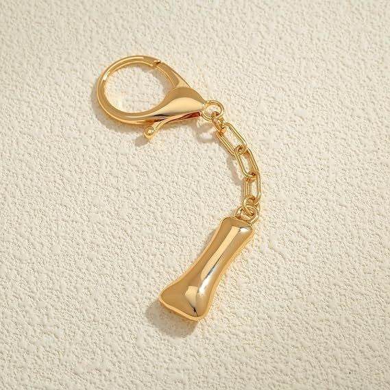 Gold Keychain Pendant