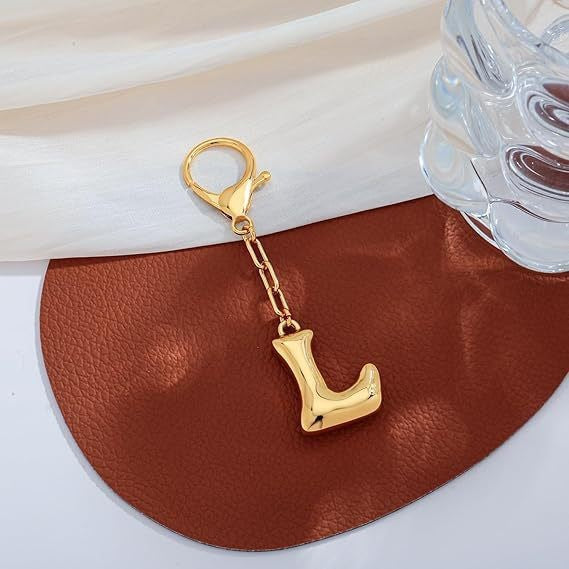 Gold Keychain Pendant