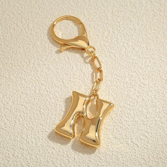 Gold Keychain Pendant