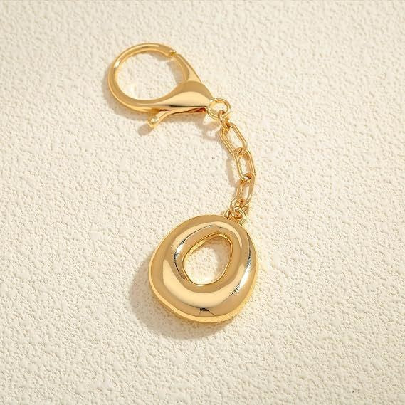 Gold Keychain Pendant