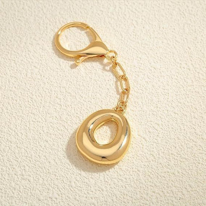 Gold Keychain Pendant