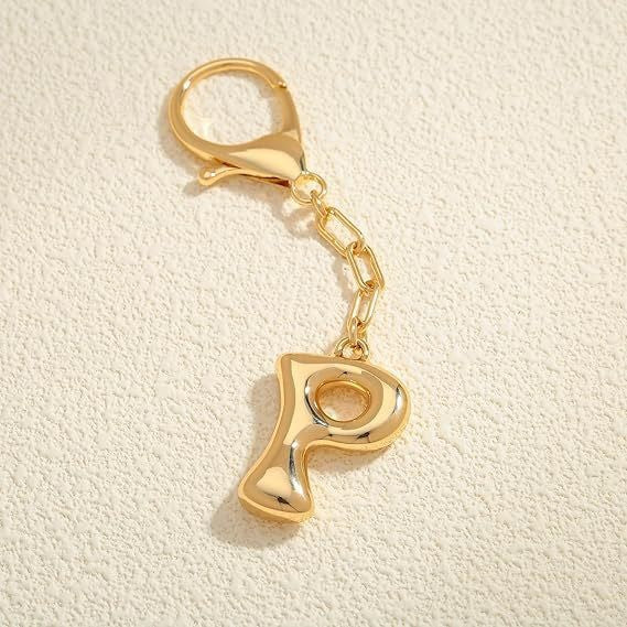 Gold Keychain Pendant