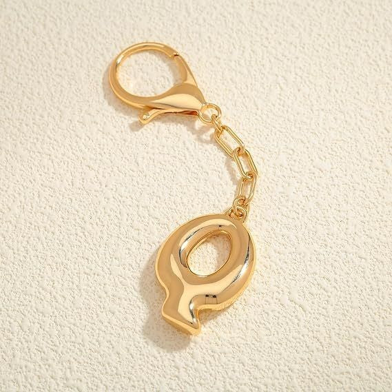 Gold Keychain Pendant