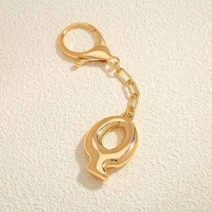 Gold Keychain Pendant