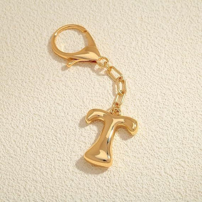 Gold Keychain Pendant