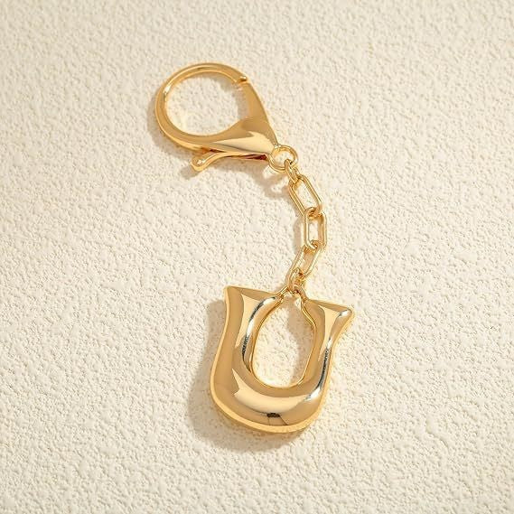 Gold Keychain Pendant