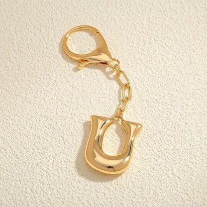 Gold Keychain Pendant