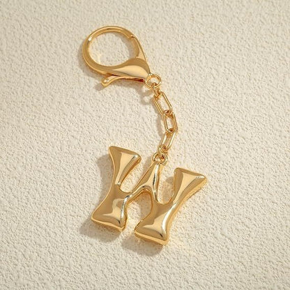 Gold Keychain Pendant