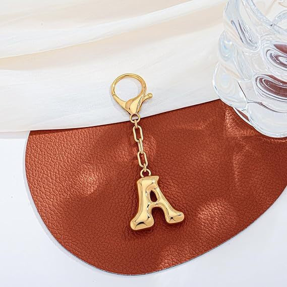 Gold Keychain Pendant