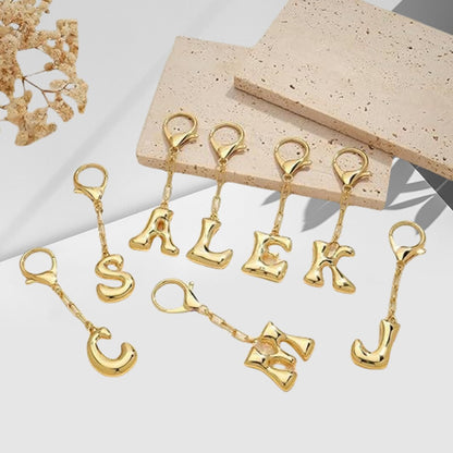 Gold Keychain Pendant