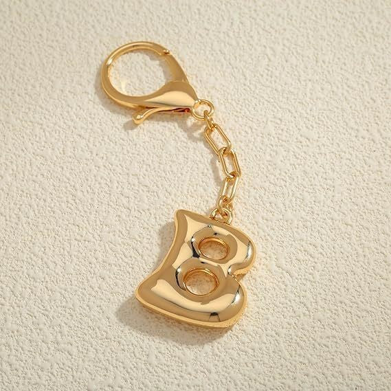 Gold Keychain Pendant