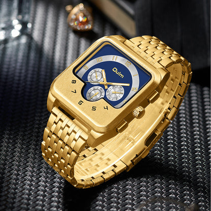 Gold men's watch