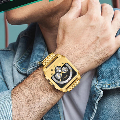 Gold men's watch