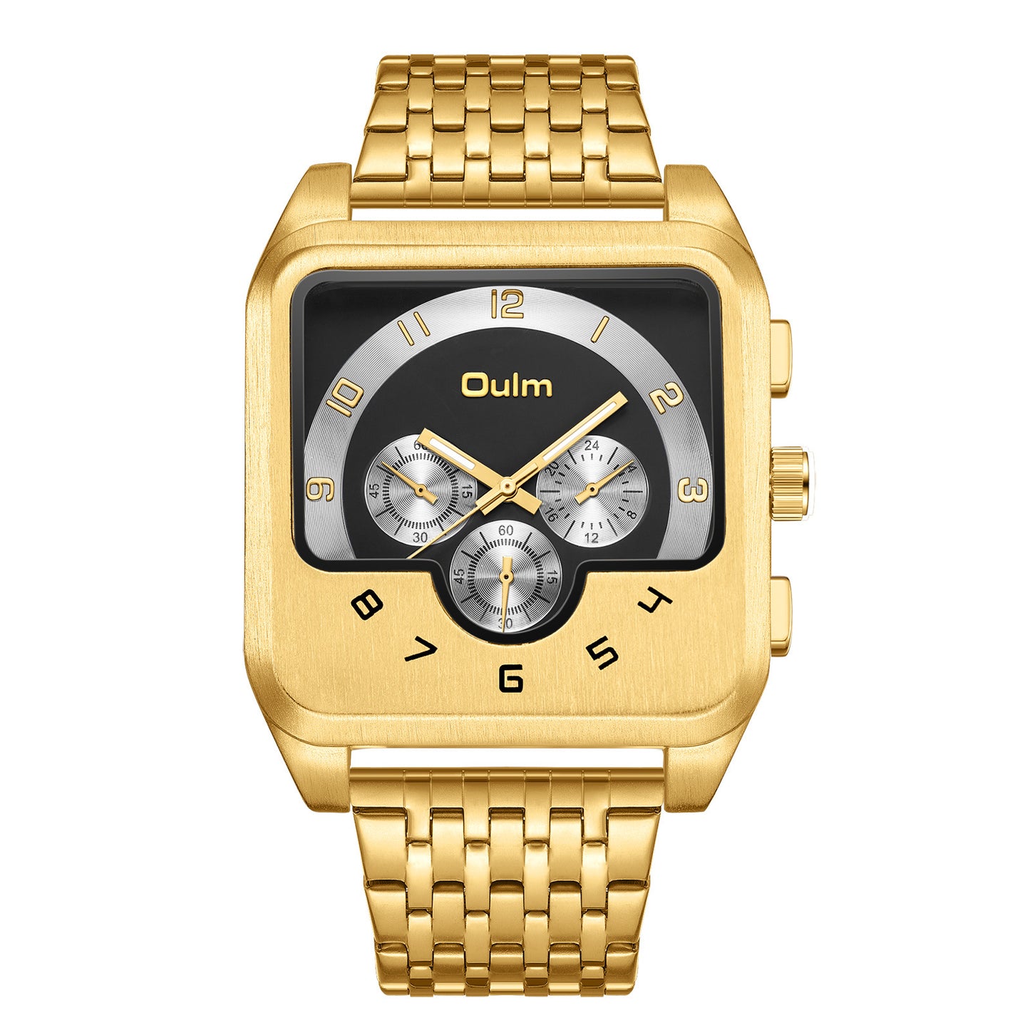 Gold men's watch