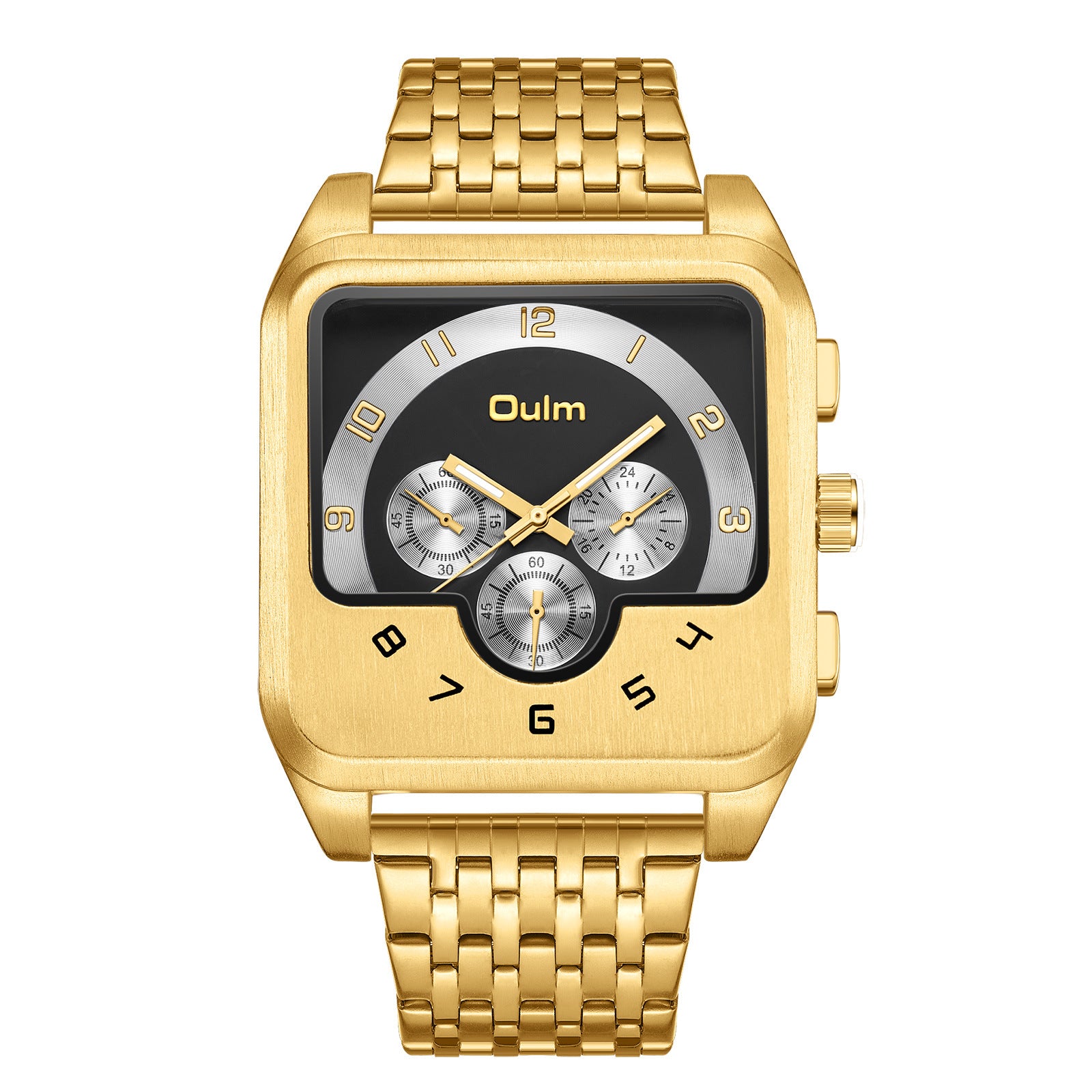 Gold men's watch