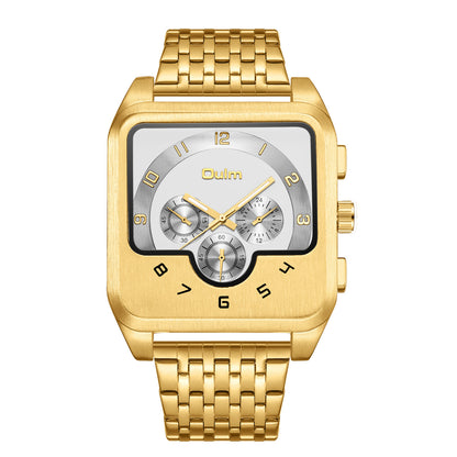 Gold men's watch