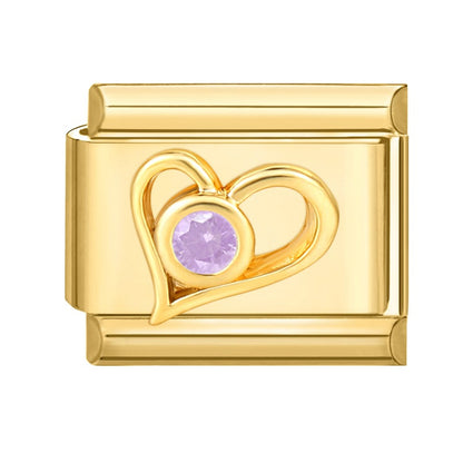 Gold Moon Charm for Bracelet Making