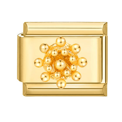 Gold Moon Charm for Bracelet Making