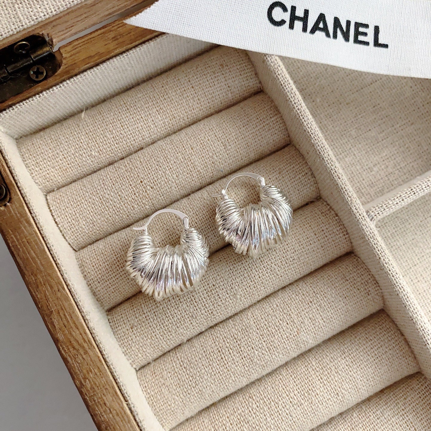 Gold Plated Brass Earrings