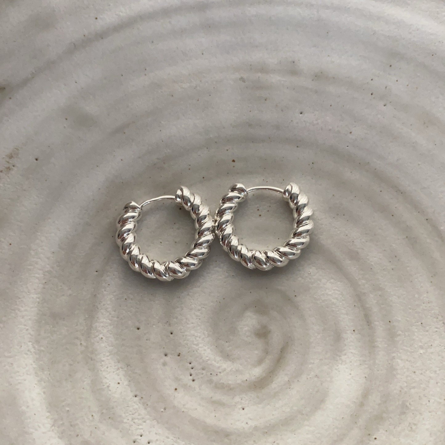 Gold Plated Brass Earrings