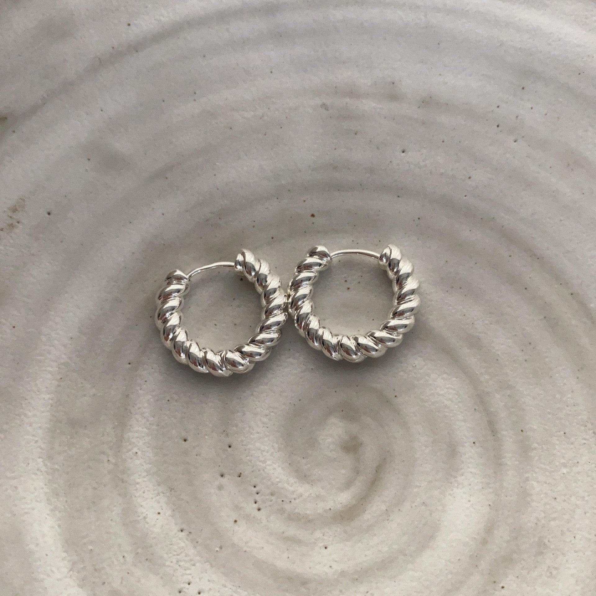 Gold Plated Brass Earrings