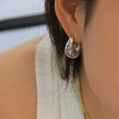 Gold Plated Brass Earrings