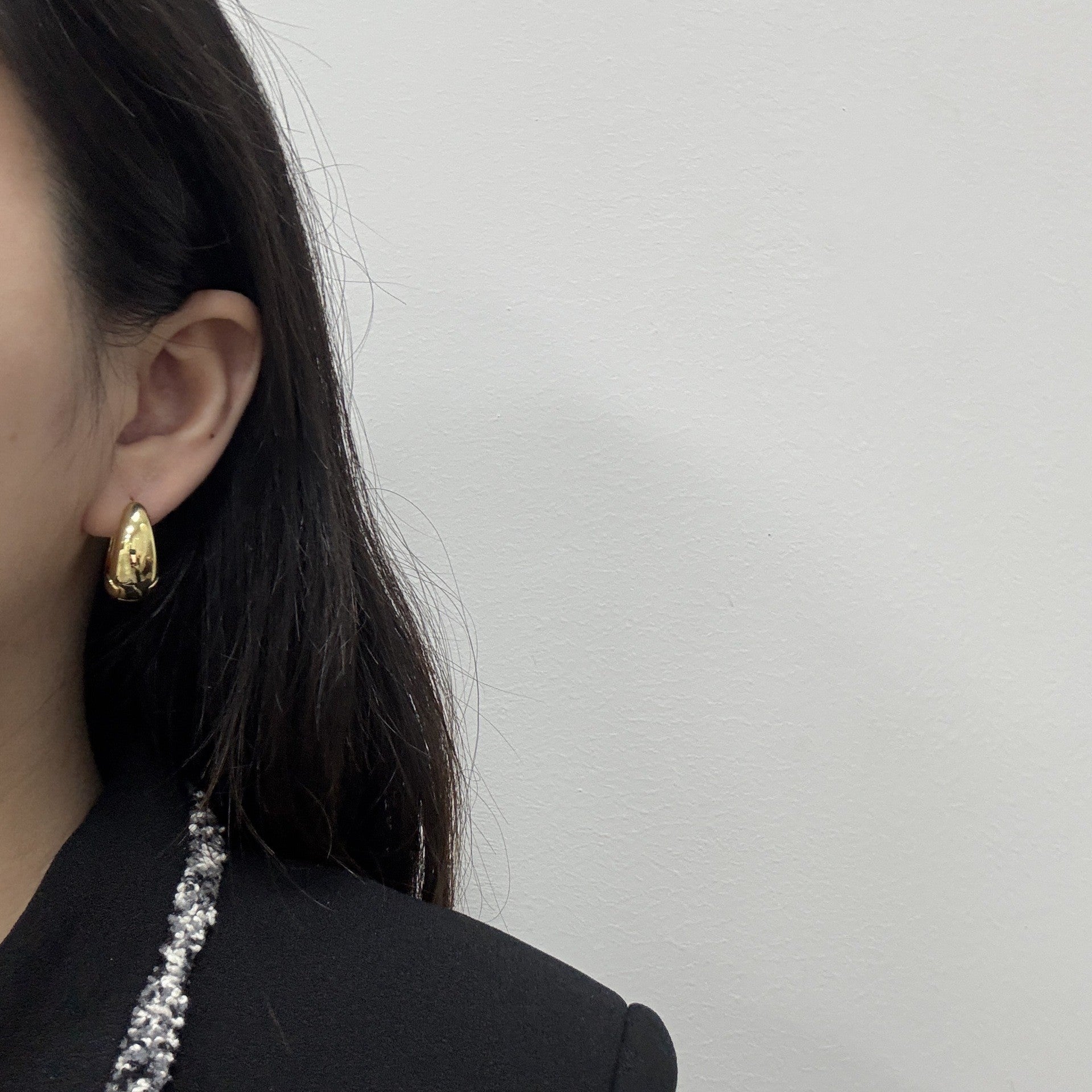 Gold Plated Brass Earrings