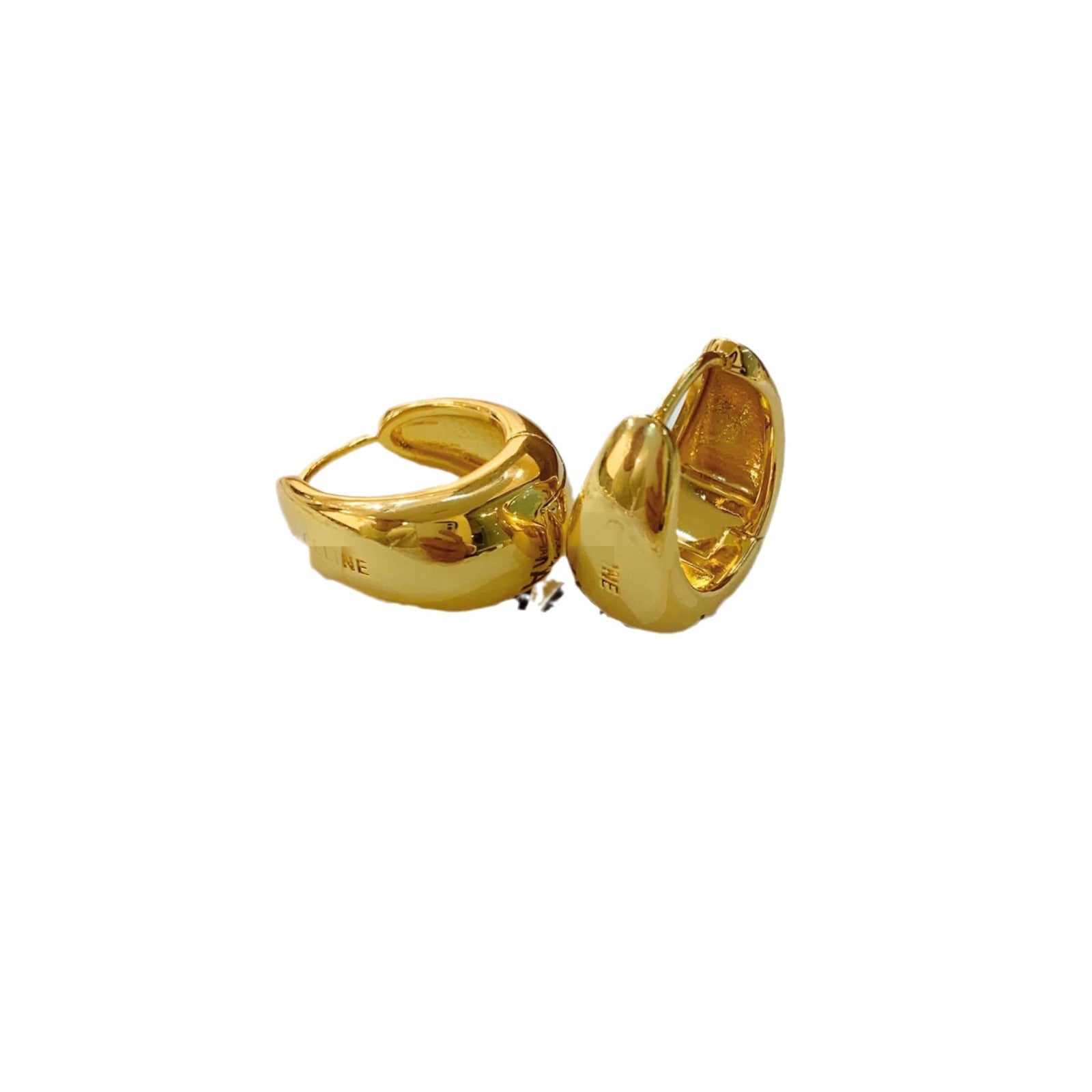 Gold Plated Brass Earrings
