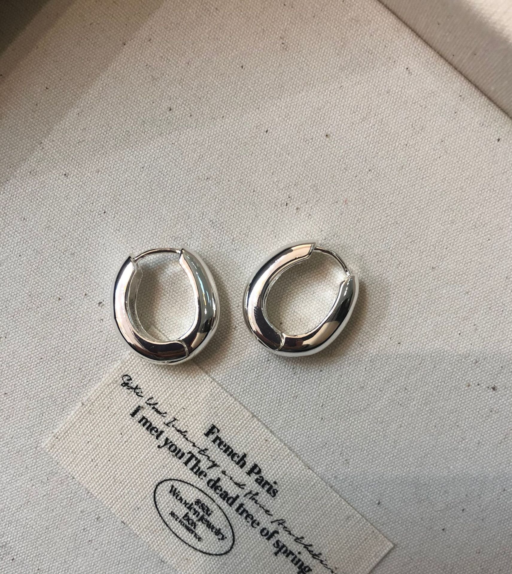Gold Plated Brass Earrings