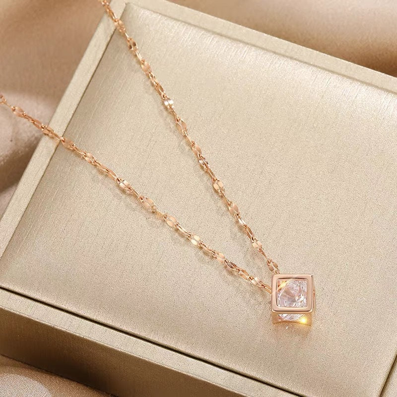 Gold-plated copper pendant