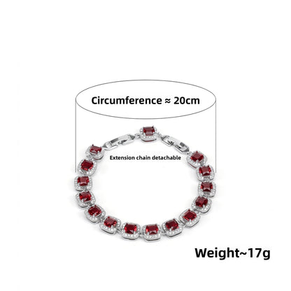 Gold Plated Cubic Zircon Bracelet