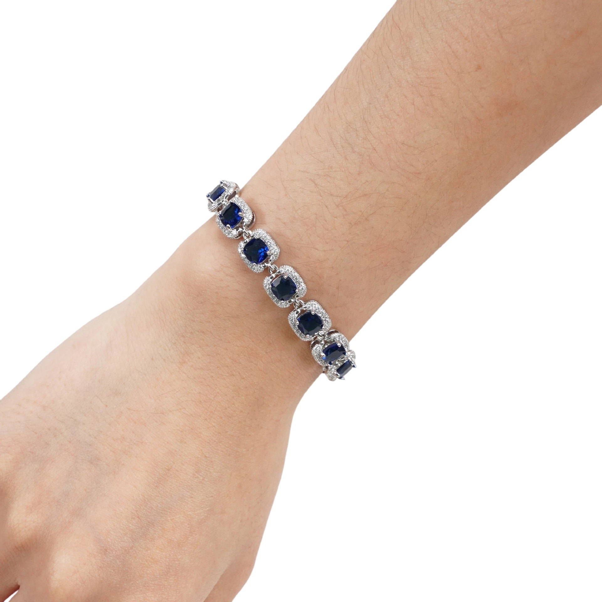 Gold Plated Cubic Zircon Bracelet