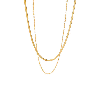 gold plated necklace